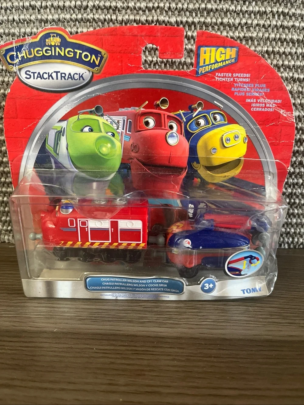 Chuggington StackTrack Red & Blue Train Vehicles Set by Chuggington
